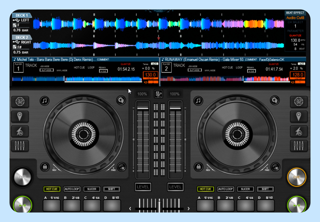 Включи музыкальную станцию. Virtual DJ 2020 внешний микшер. Гаджет для создания музыки. Станция создания музыки. Программа для создания музыки.